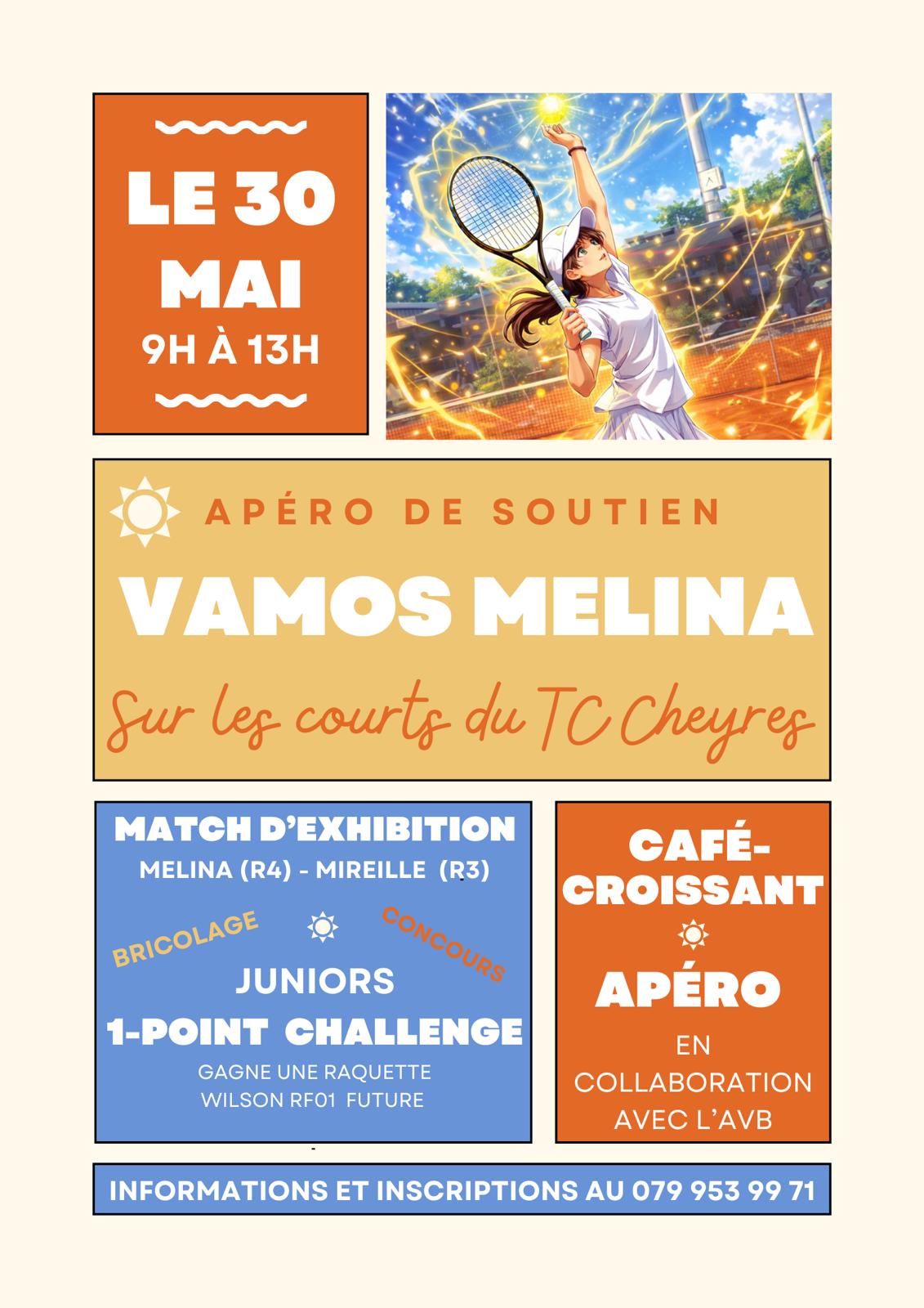 Flyer Apéro Vamos Melina